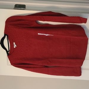 Wonderful Red Sweater NWT